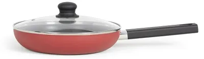 Schmortopf 26 cm, 2,5 mm, antihaftbeschichtet, für Induktion, rot