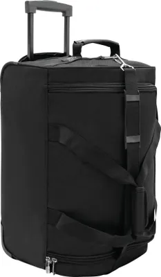 Produktbild von Trolley Reisetasche mit Rollen Größe 50 x 33 x 29 cm Gewicht 2,3 kg Volumen 43L leichter Reisetrolley mit Skaterrollen sowie Schultergurt