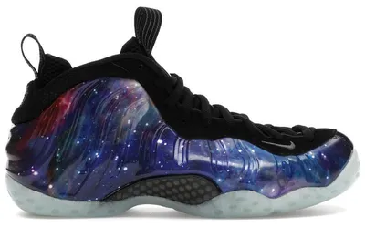 Immagine prodotto di Nike Air Foamposite Uno "Galaxy Obsidian Nero" Viola, dimensioni: 37,5