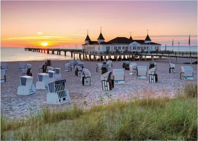 Obrázek produktu pro Ravensburger Puzzle 1000T. Pobaltské přímořské letovisko Ahlbeck, Usedom