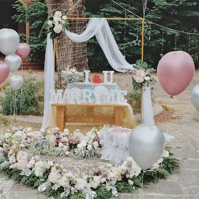 Zdjęcie produktu dla Łuk ślubny łuk kwiatowy złoty łuk balonowy tło półka dekoracja na wesele urodziny i przyjęcie ukończenia szkoły