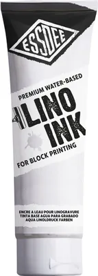 Image de Essdee Encre bloc premium à base d'eau, 300 ml, Blanc