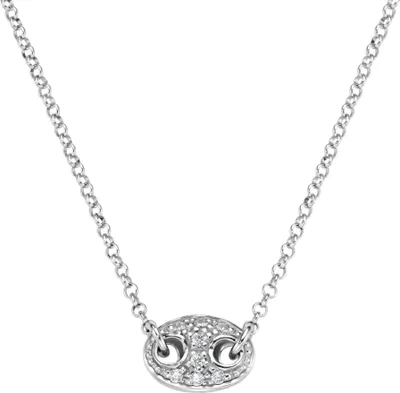 Produktbild von Collier Smart Jewel Mittelteil mit Zirkonia, Silber 925 Silber 43 cm