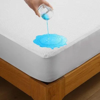 Produktbild von Famanu Matratzenauflage Wasserfest 160x200cm - Atmungsaktiv, Antibakteriell, Hypoallergen