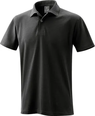 Produktbild von Herren Poloshirt Fb. schwarz Gr. S : S : 65% Baumwolle 35% Polyester 220 g/m² : schwarz