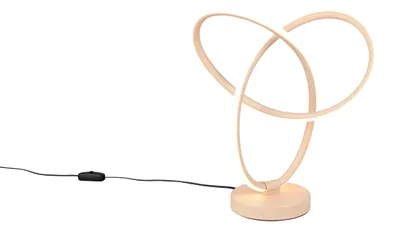 Immagine prodotto di Lampada da tavolo a LED, sabbia, interruttore a cavo, H 28 cm