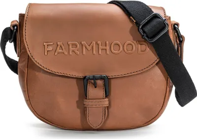Produktbild von Farmhood Leder Umhängetasche Nashville Crossbody Bag Brown 2 braun