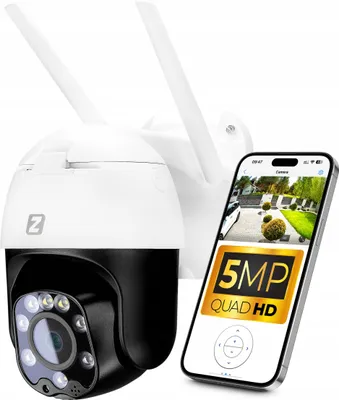 Produktbild von Aussen Ip Wifi 5Mp 2K Ptz Kamera, 3X Zoom, Nachtsicht, Ip66