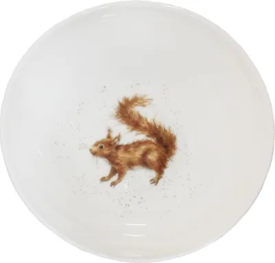 Produktbild von Wrendale Designs Porzellan Müsli Schale Eichhörnchen | ca. 15,3 cm D