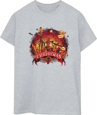 Produktbild von Disney - "The Nightmare Before Christmas" T-Shirt für Damen BI41766 (3XL) (Grau)