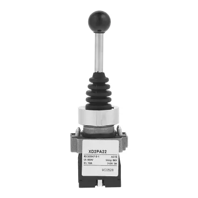 Obrázok produktu pre 1 kus XD2PA22CR 2NO 2-polohový pružinový spínač joysticku