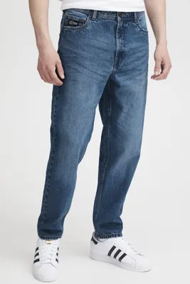 Produktbild von Solid SDHoff Herren Jeanshose Denim Jeans mit Eingrifftaschen Gürtelschlaufen 100% Baumwolle Regular fit