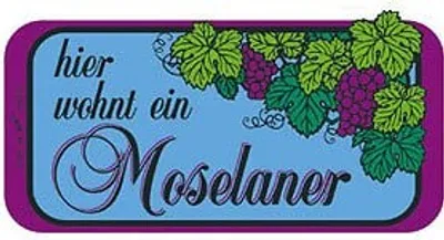 Produktbild von Türschild - Hier wohnt ein Moselaner - 308185