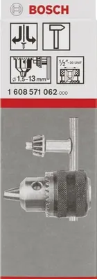 Imagen del producto de Mandril para taladro Bosch, modelo 1 608 571 062