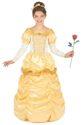 Immagine prodotto di Costume da principessa delle fiabe da donna oro - 122/134 (7-9 anni)