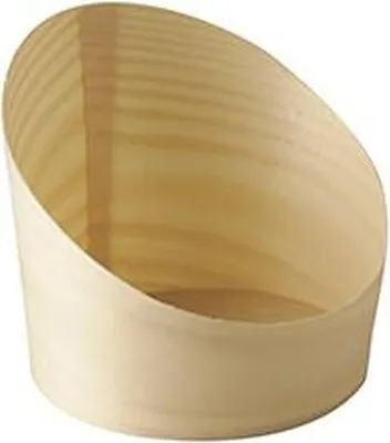 Produktbild von 250 Snackbecher, Holz pure Ø 8,2 cm · 8,5 cm
