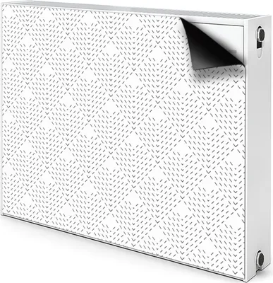 Produktbild von Magnet Heizkörper Heizkörper-Abdeckung Heizkörperabdeckung 110x60 cm  - Muster, geometrisch