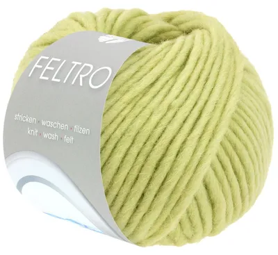 Produktbild von Lana Grossa - Feltro 0114 frisches gelbgrün