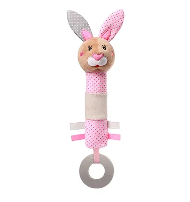 Zdjęcie produktu dla BABYONO Piszczący króliczek Julie 6 m+