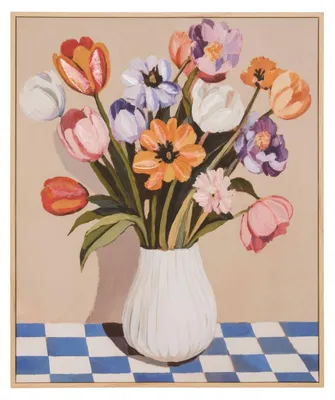Produktbild von Flori-leinwand, rechteckig, 50 x 60 cm  - Atmosphera créateur d'intérieur