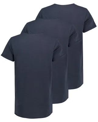 Produktbild von Sublevel 3er Pack Herren T-Shirts mit Rundhals und Rollkante Größe: L