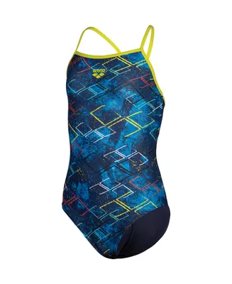 Image de arena Daly Maillot de bain pour filles, couleur:bleu, tailles enfants:140