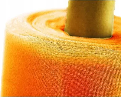 Produktbild von Dekotüll 150 cm x 10 m, orange
