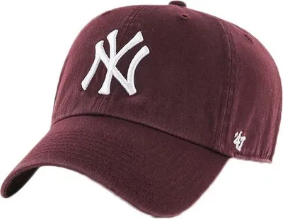 Zdjęcie produktu dla 47 Brand Relaxed Fit Cap - MLB New York Yankees bordowy