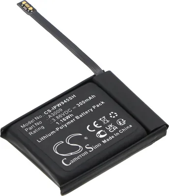 Produktbild von Batterie für Apple Watch Series 9, 300 mAh, Li-Pol