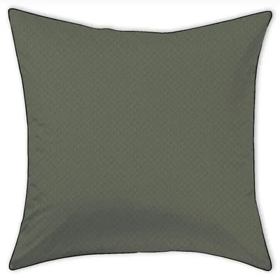 Produktbild von Curt Bauer Mako-Brokat-Damast-Kissenbezug einzeln Dessin 9008 AREZZO Farbe olive-3825 Größe 80x80 cm