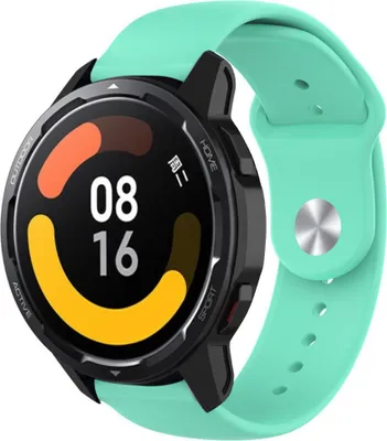 Produktbild von Strap-it Xiaomi Watch S1 Sportarmband (Aqua)