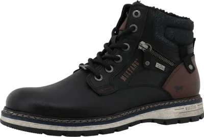 Obrázok produktu pre Pánske topánky Mustang s podšívkou Tex black