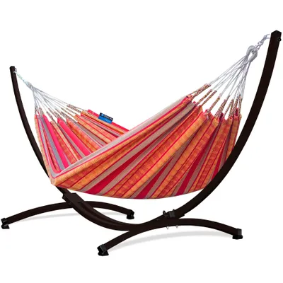 Immagine prodotto di Amaca Potenza con telaio Per due persone Amaca 220x160 cm I Telaio 220kg