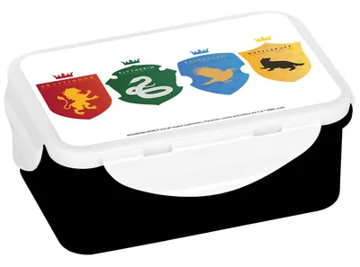 Produktbild von Brotdose klein Harry Potter Wappen