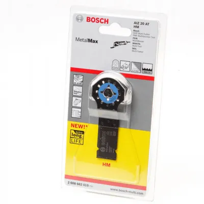 Zdjęcie produktu dla Bosch EXPERT AIZ 20 AIT Brzeszczot do cięcia wgłębnego Starlock 20 x 40 mm 1 szt. ( 2608900012 ) do metalu Carbide MetalMax - następca 2608662019