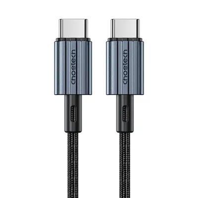 Produktbild von Kabel USB-C auf USB-C Choetech XCC-1014, PD 60W 1,2m (schwarz)