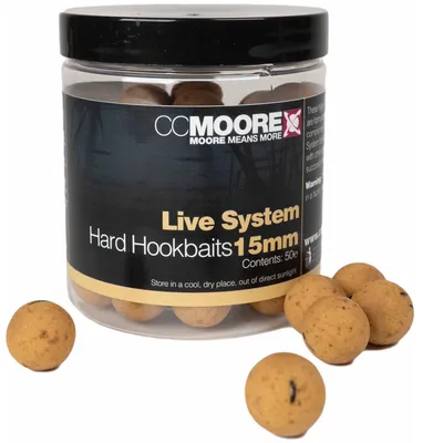 Produktbild von CC Moore Live System Hard Hookbaits 15mm - 114g Boilies
