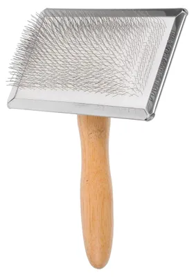 Produktbild von Ergonomische Handkarden aus Holz für die Wollbearbeitung