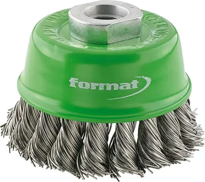 Produktbild von Format Topfbürste rostfrei M14 gezopft 65x0,35mm