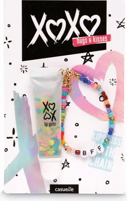 Produktbild von Casuelle xoxo Lipgloss mit Armband