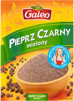 Obrázok produktu pre Galeo čierny mletý korenie 15 G