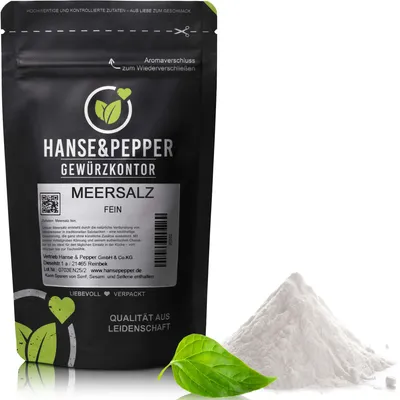 Produktbild von 1kg Meersalz - fein