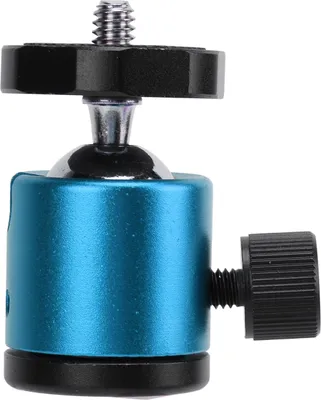 Immagine prodotto di Attacco per fotocamera a testa sferica in lega di alluminio, ruotabile a 360°, universale per fotocamere SLR