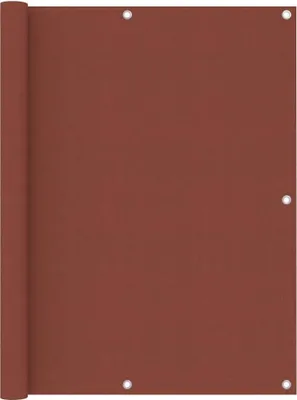 Zdjęcie produktu dla Maison Exclusive – osłona balkonowa w kolorze terakotowym 120 x 400 cm, tkanina Oxford
