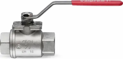 Image de Robinet à boisseau sphérique en acier inoxydable Valpres 700061 3/4" 2 pièces IGxIG Fire-Safe Atex 1.4408 PN105, 1 pièce.