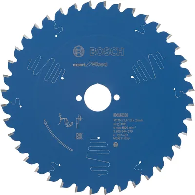 Productafbeelding van Bosch 2608644079 Bosch Kreissägeblatt EX WO B 216x30-40
