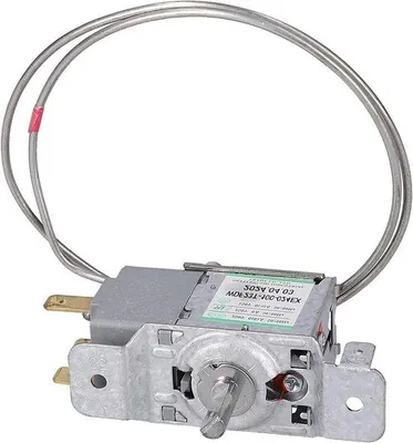 Immagine prodotto di Regolatore di pressione a vapore argentato con sonda capillare - lunghezza 79 mm