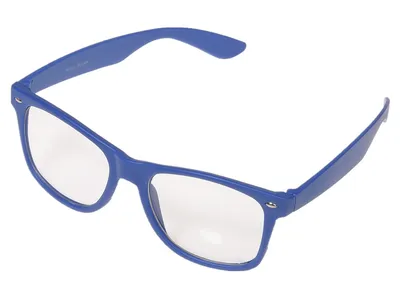Produktbild von Miobo Nerd Brille Klarglas Dunkelblau