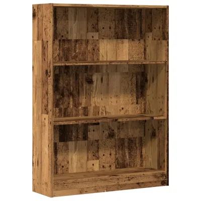 Produktbild von vidaXL Bücherregal Altholz-Optik 80x24x109 cm Holzwerkstoff