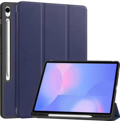 Obrázok produktu pre Pre Samsung Galaxy Tab S10 FE Plus 3folt Wake UP Smart Cover Blue